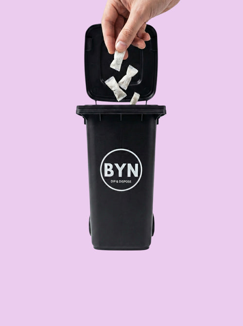 The Original BYN - Mini Nicotine Pouch Trash Can