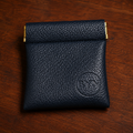 BYN Wallet slim leather nicotine pouch holder, gift for boyfriend or husband who uses Zyn, magnetic snap closure
